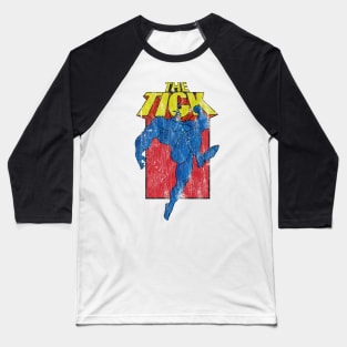 Distressed the tick cartoon Baseball T-Shirt